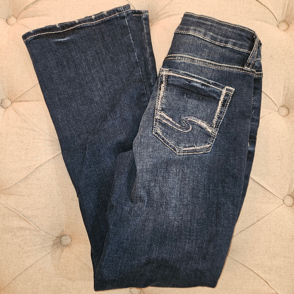 Gently Preowned Womens Silver Jeans